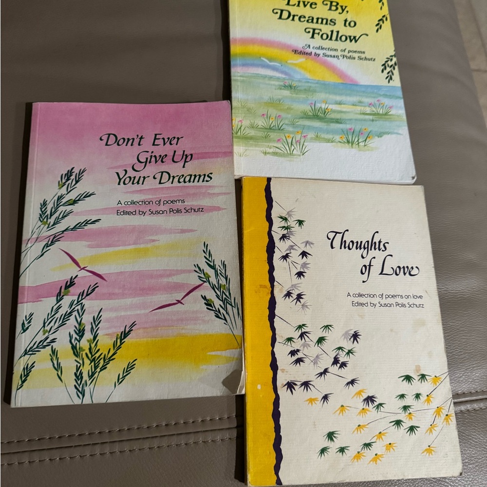 Poetry Book Set of 3 by Susan Polis Schultz